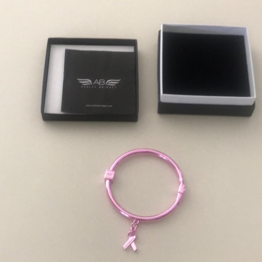 Ashley Bridget breast cancer bangle